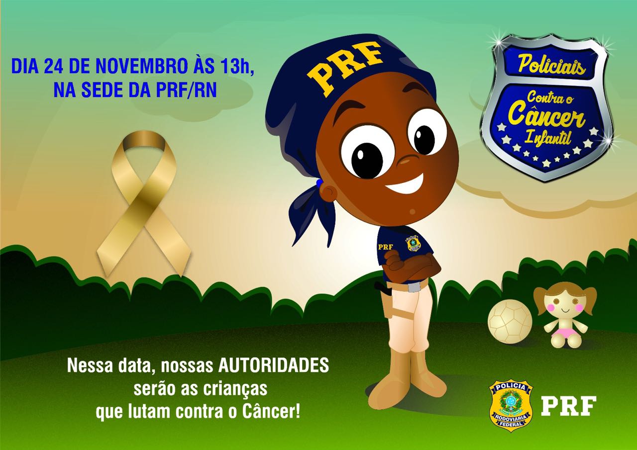 PRF faz Campanha em apoio às crianças com câncer em todo o Brasil