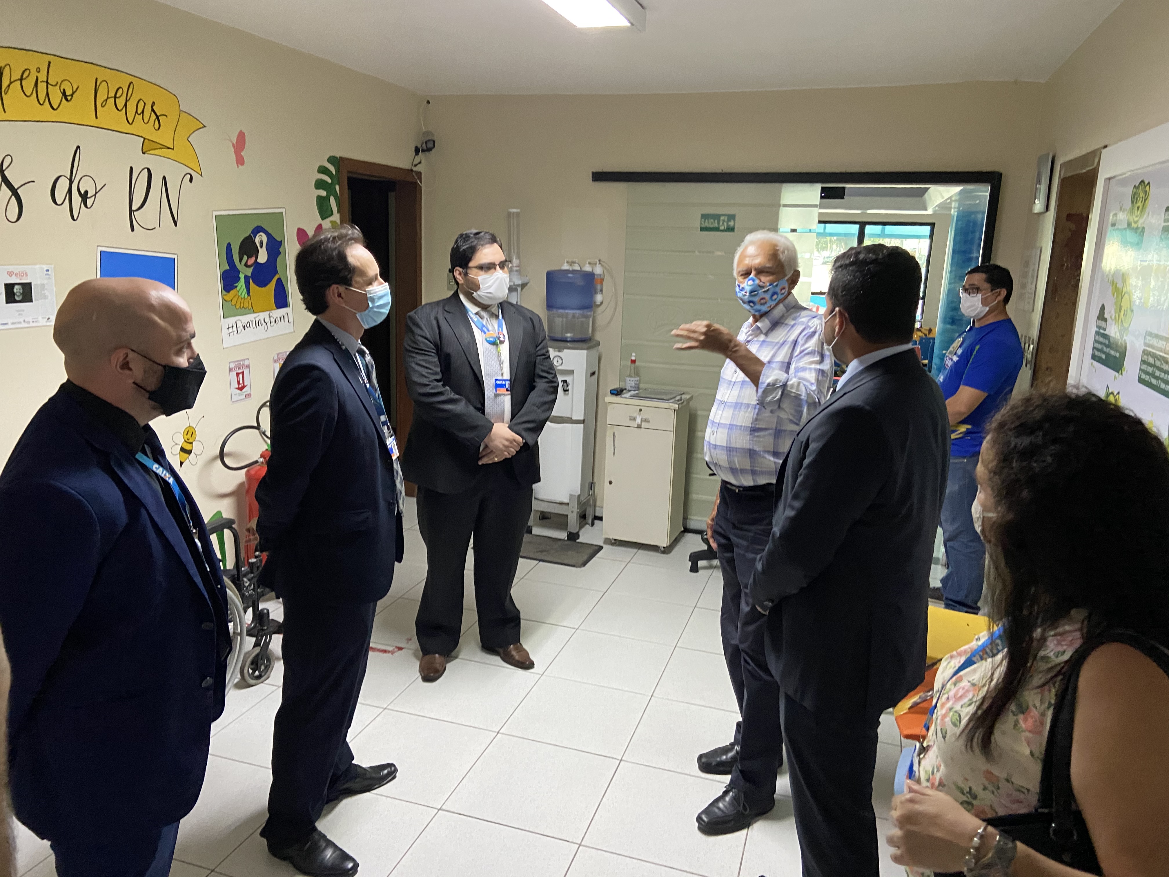Hospital Infantil Varela Santiago apresenta projeto de expansão a Caixa Econômica