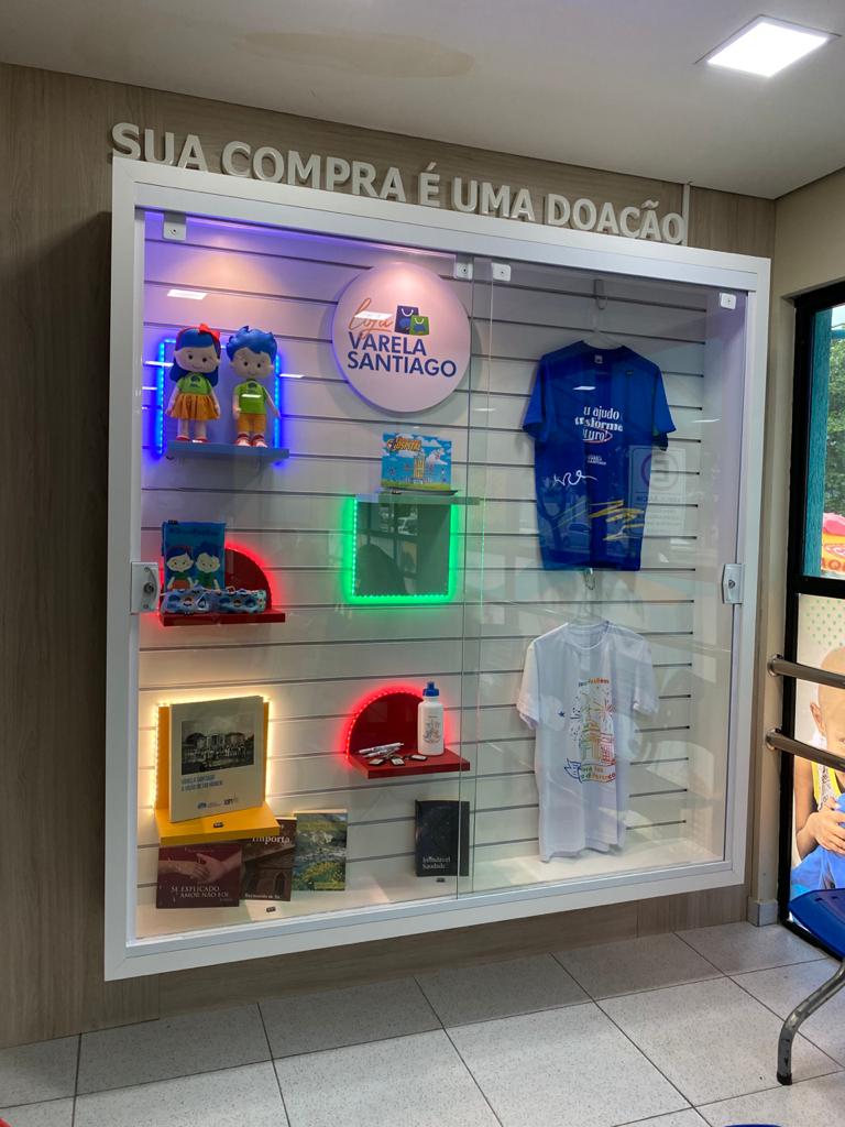 Hospital Infantil Varela Santiago inaugura vitrine para venda de produtos