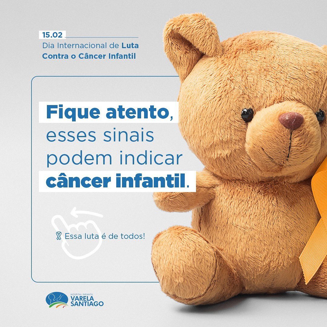 Dia Internacional da Luta conta o Câncer Infantil: Varela Santiago, referência no RN, recebe cerca de 60 novos casos por ano