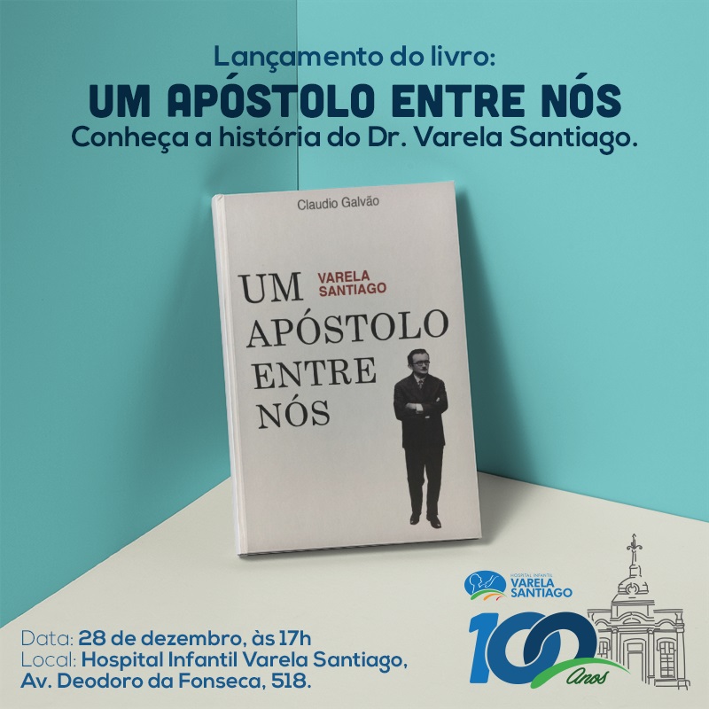Historiador Cláudio Galvão lança livro sobre Varela Santiago