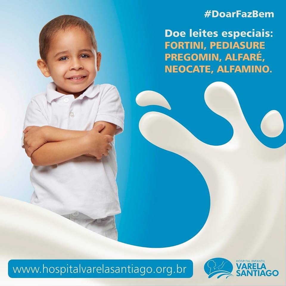 Hospital pede a doação de leites especiais