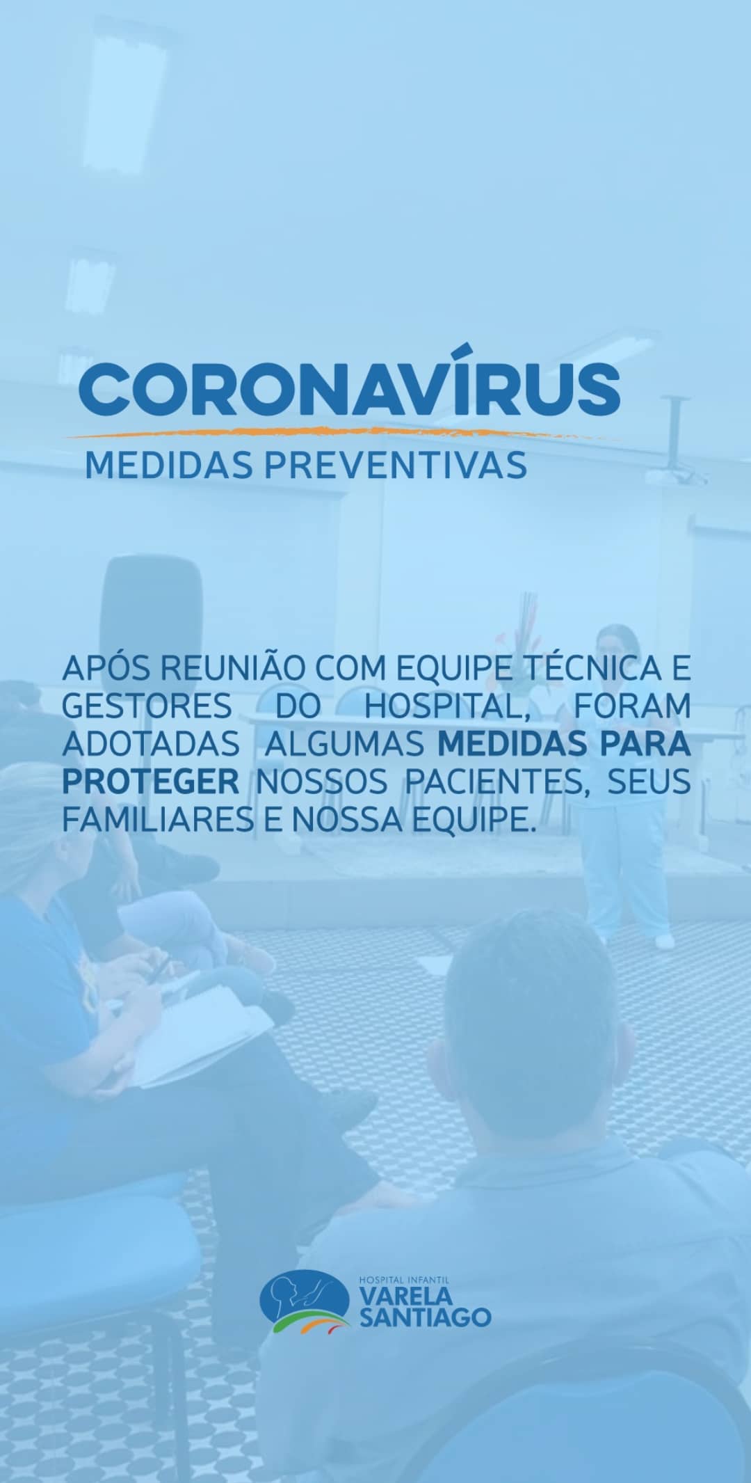 Medidas protetivas e preventivas contra o novo coronavírus (COVID-19)