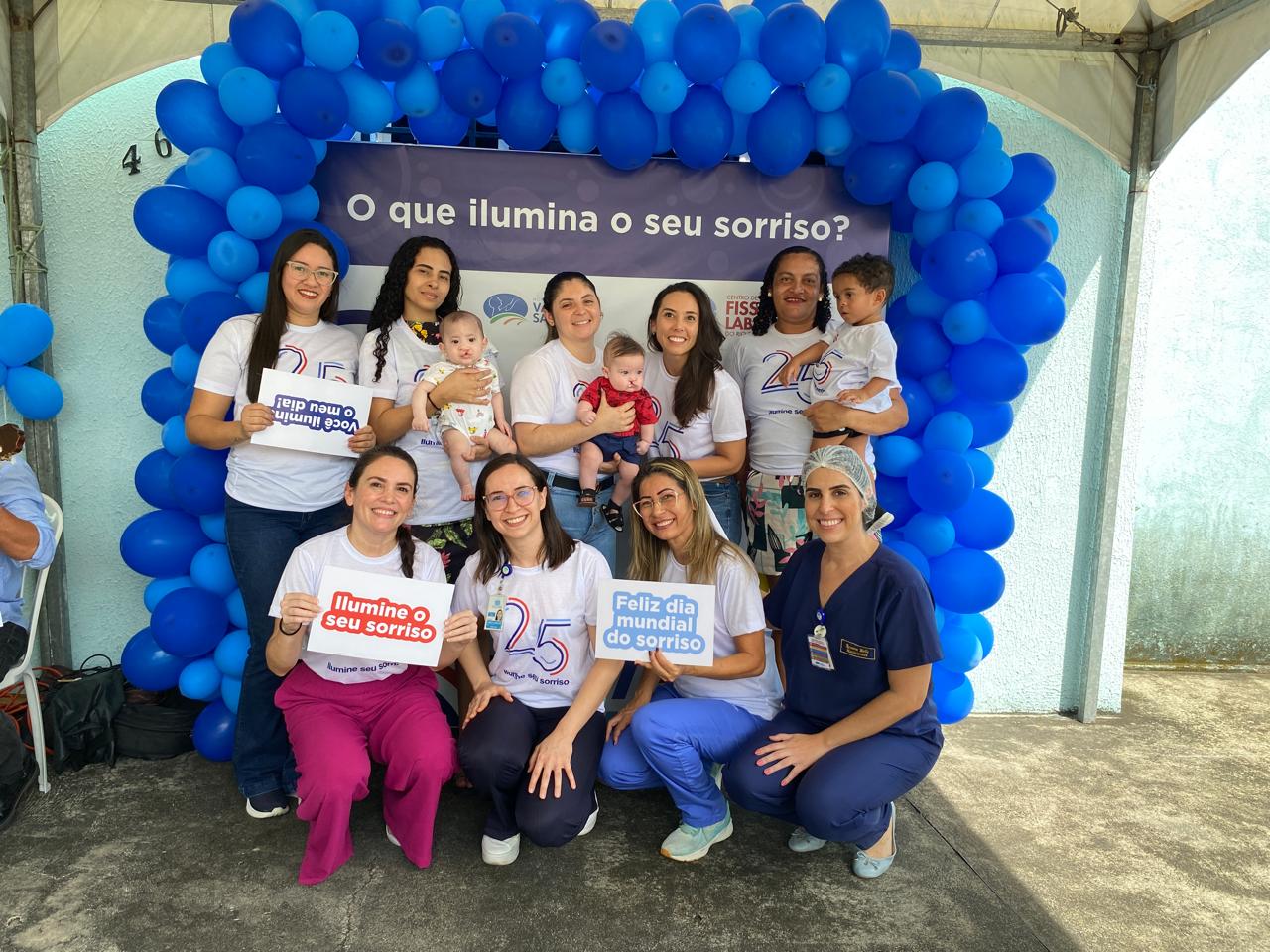 Hospital Infantil Varela Santiago se mobiliza com a Smile Train em ação global que quebra recorde mundial no Dia do Sorriso